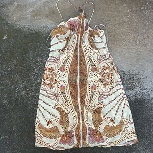 Farmrio Tassle tie dress size xs